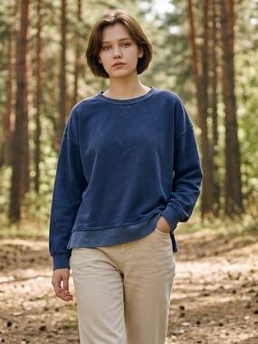 Buffalo David Bitton Navy Blue Crewneck Sweatshirt giveaway in a show